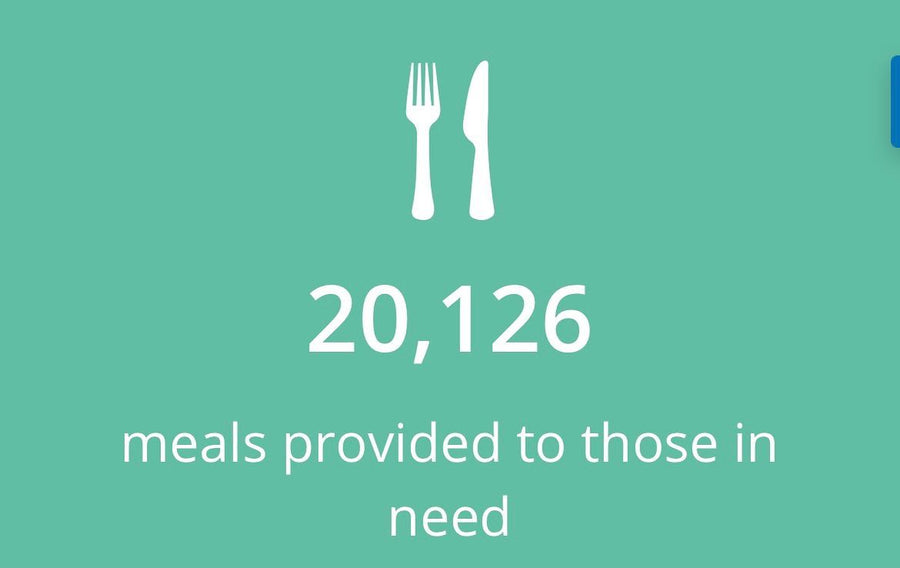 OVER 20,000 MEALS PROVIDED TO THOSE IN NEED