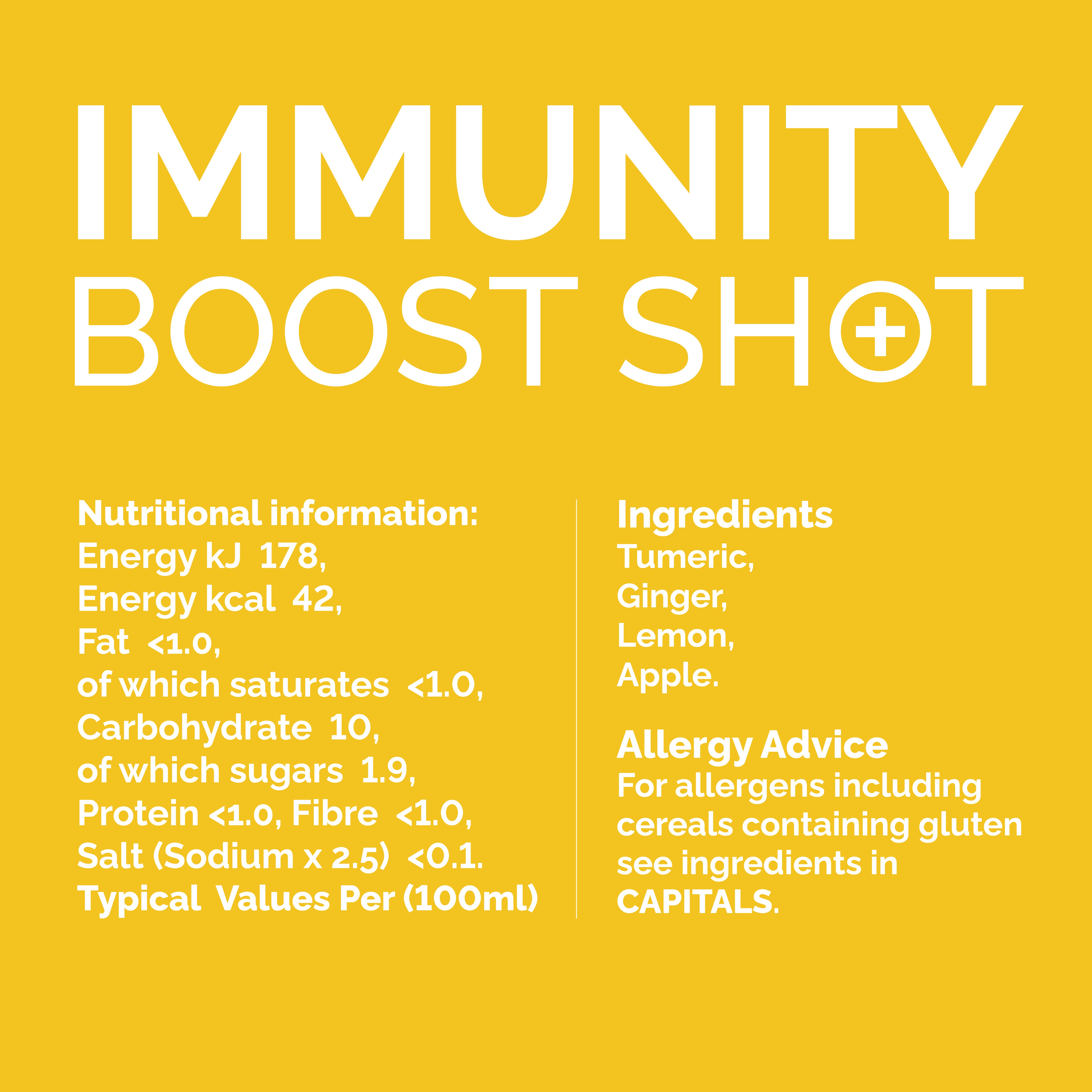 Turmeric & Ginger Immunity Boost Shots