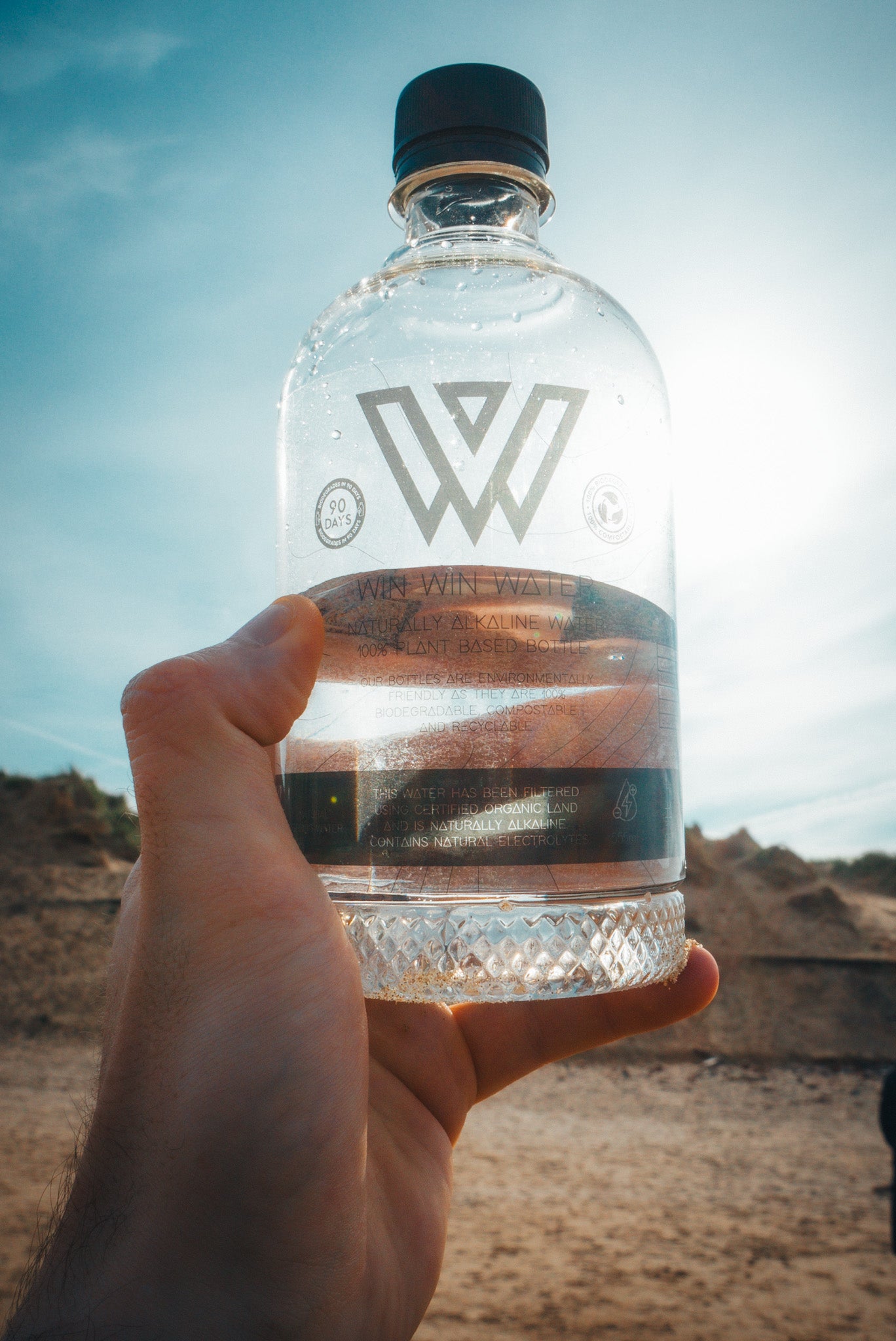 6 x 500ML NATURALLY ALKALINE MINERAL WATER