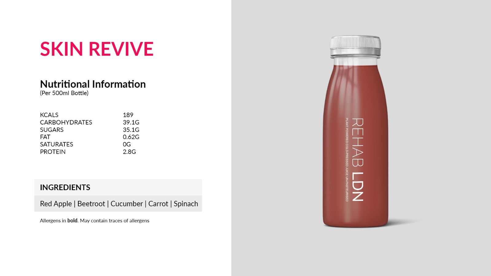 Rehab Signature Juice Cleanse